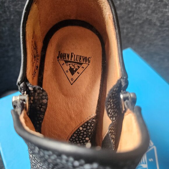 New Sparkle Fluevog Ankle Boots - Picture 3 of 4